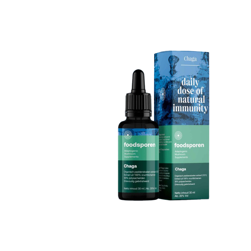 Foodsporen Chaga extract 30ml