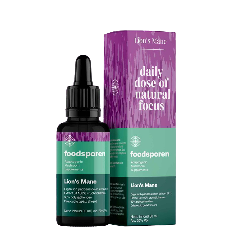 Foodsporen Lion's Mane extract 30ml