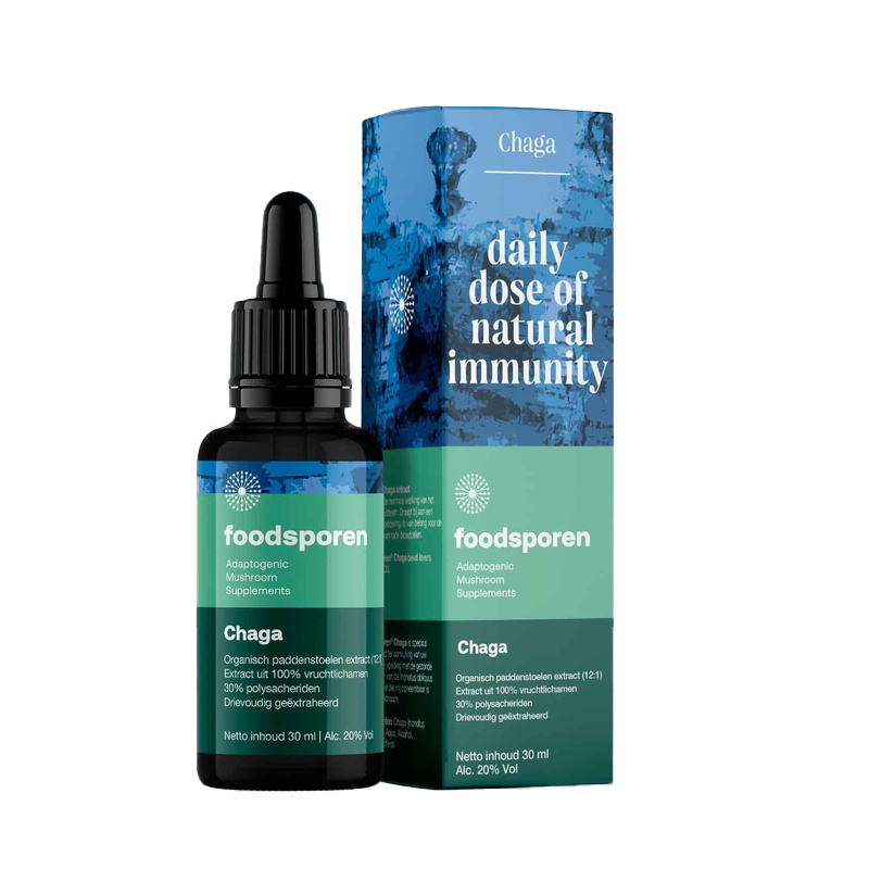 Foodsporen Chaga extract 30ml